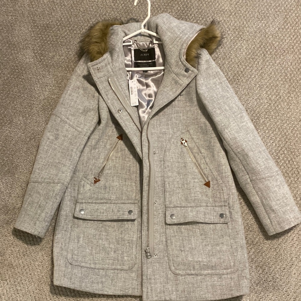 J.Crew Chateau Parka Stadium Cloth
